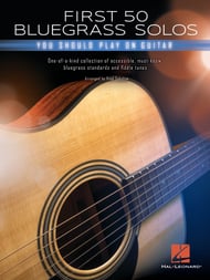 FIrst 50 Bluegrass Solos You Should Play on Guitar Guitar and Fretted sheet music cover